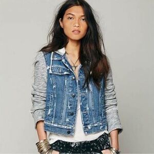 Free People Denim and Heather Jean Jacket